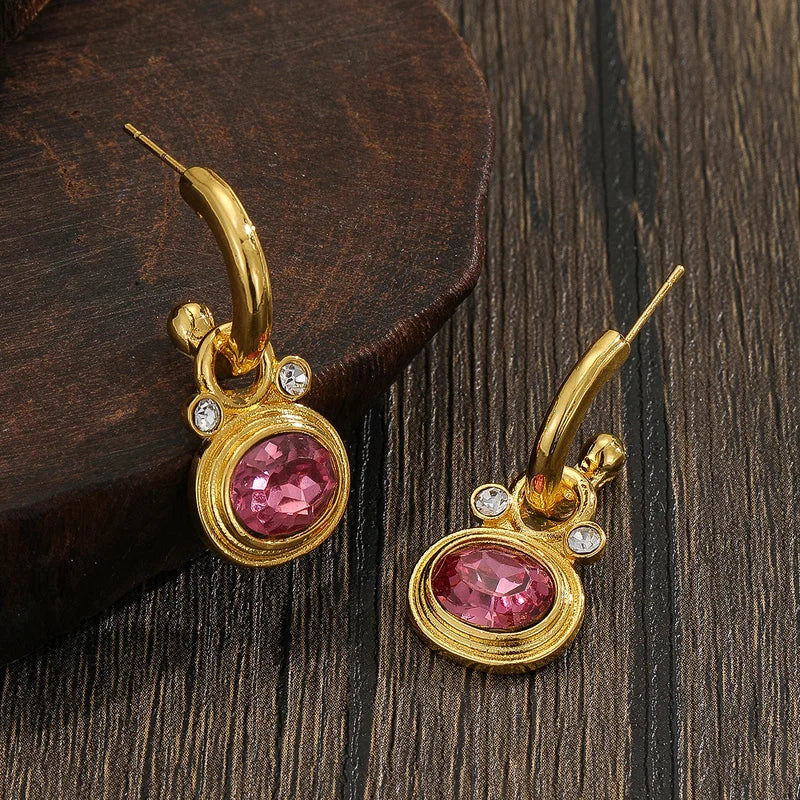 Creative Gorgeous Shiny Niche Design Earrings.