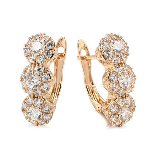 585 rose gold earrings Diaspore Gemstone Earrings Solid 18k gold Created Color Change Earrings Fine Jewellery.