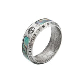 316L Stainless Steel Simple Rings For Men Square Band Flat Ring Charm Jewellery