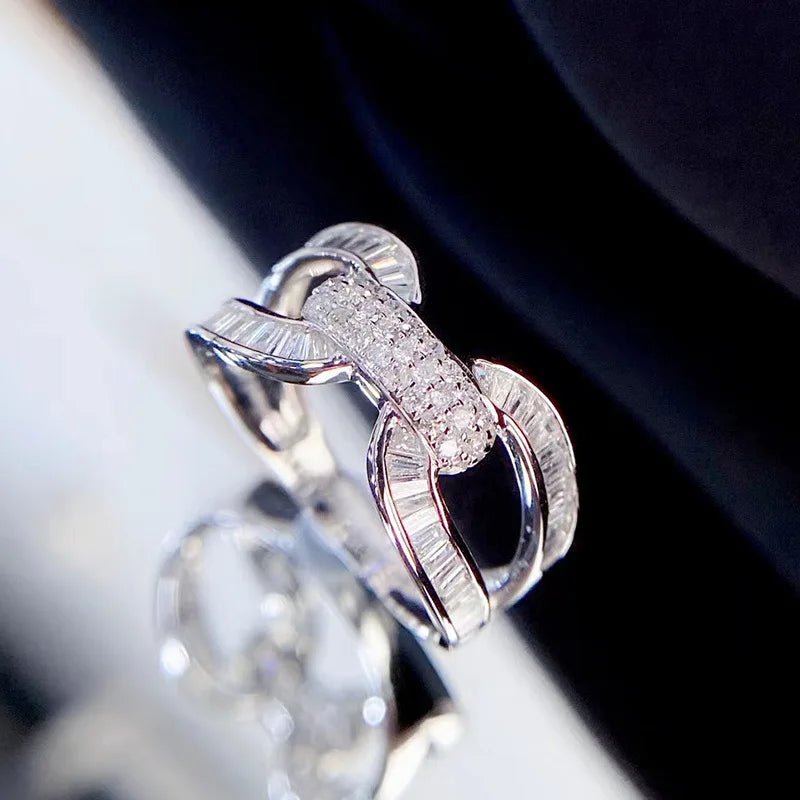 Creative Design Wedding Ring Accessories Engagement Female jewellery.