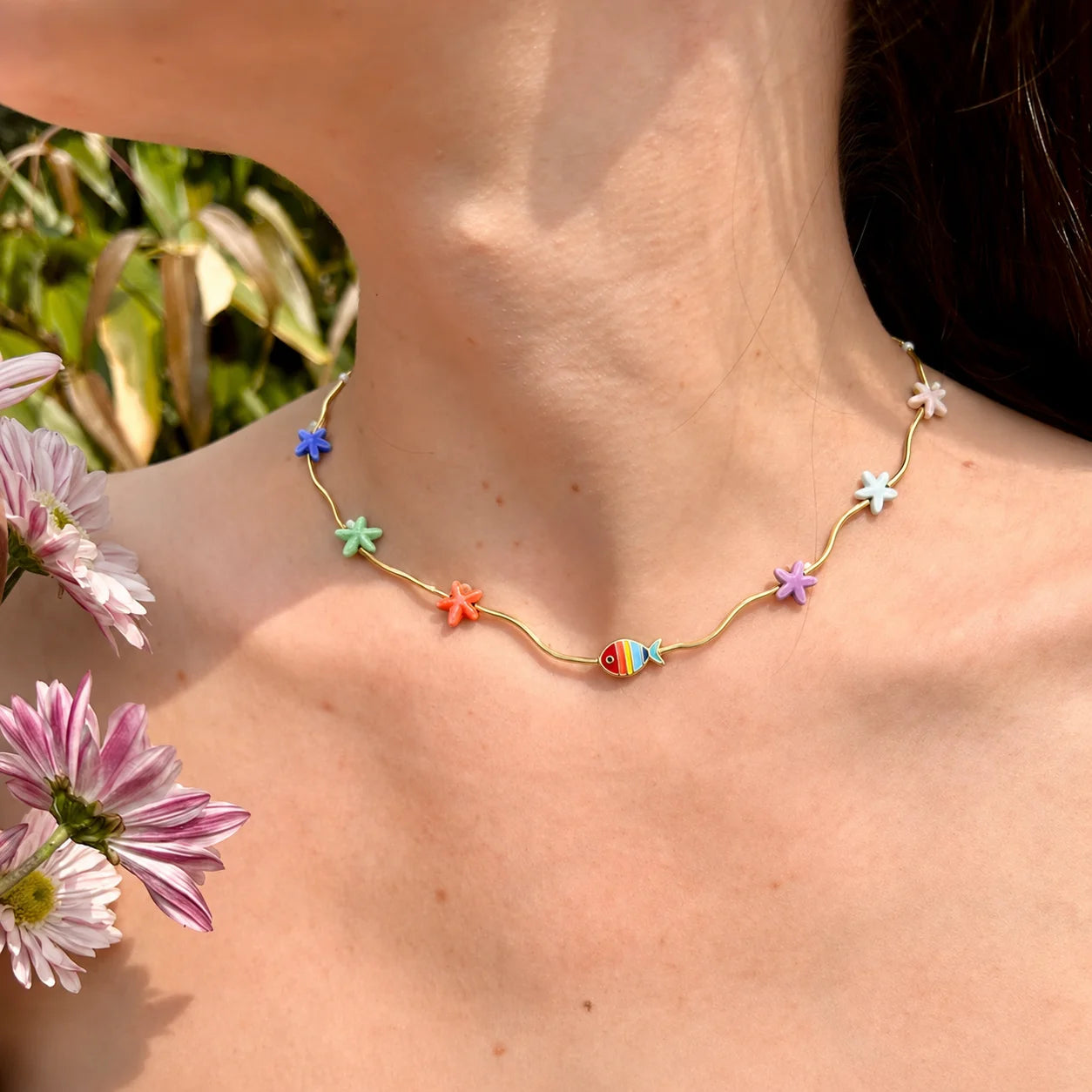 Original Gold Heart Necklace, Sparkling Zirconia Pendant Necklace.