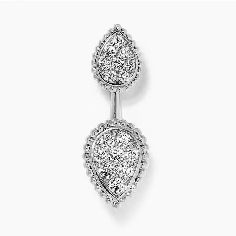 Detachable Double Eyes Earrings Women Jewelry.