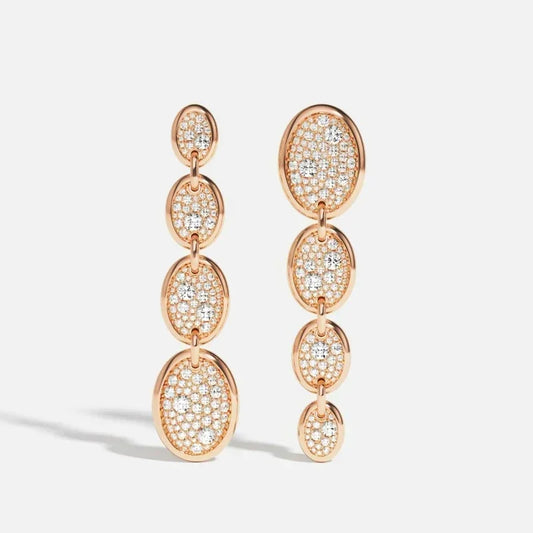 925 Silver High Quality Diamond Earrings Necklace Bracelet Ring For Luxury Designer Exquisite Jewellery