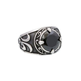 316L Stainless Steel Simple Rings For Men Square Band Flat Ring Charm Jewellery