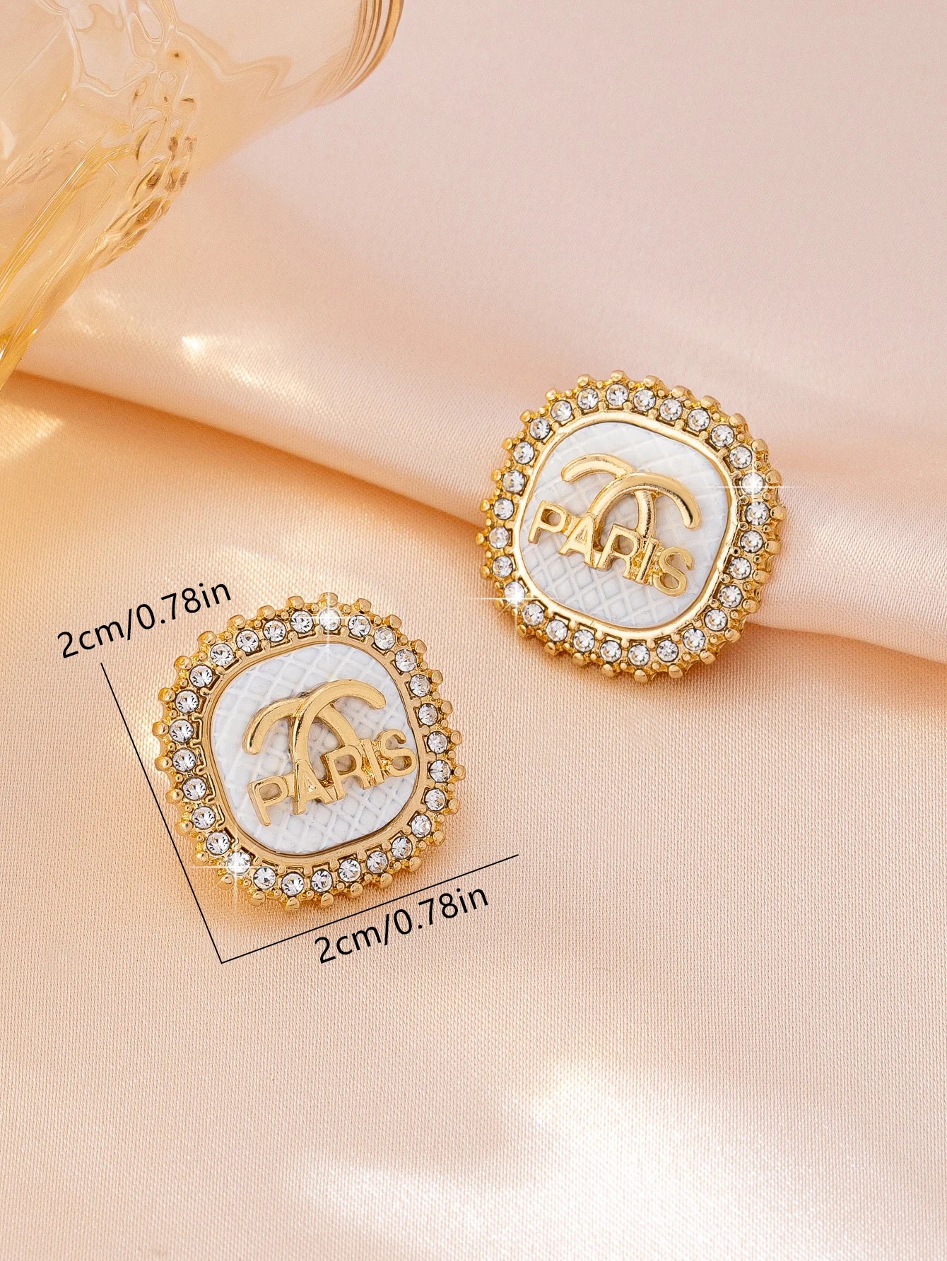 Light Luxury, and Elegant Letter Earrings.
