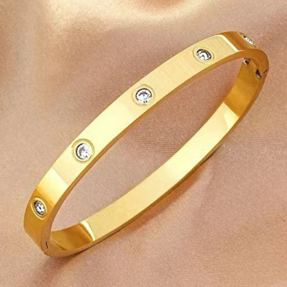 Fashion Adjustable Open Bangles Ladies' Mother's Day Valentine's Day Wedding Couple Birthday Gift Friendship Bracelet