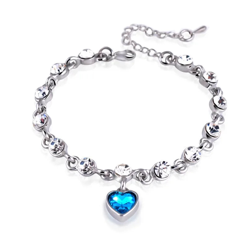 High-quality Crystal Romantic Love Bracelet
