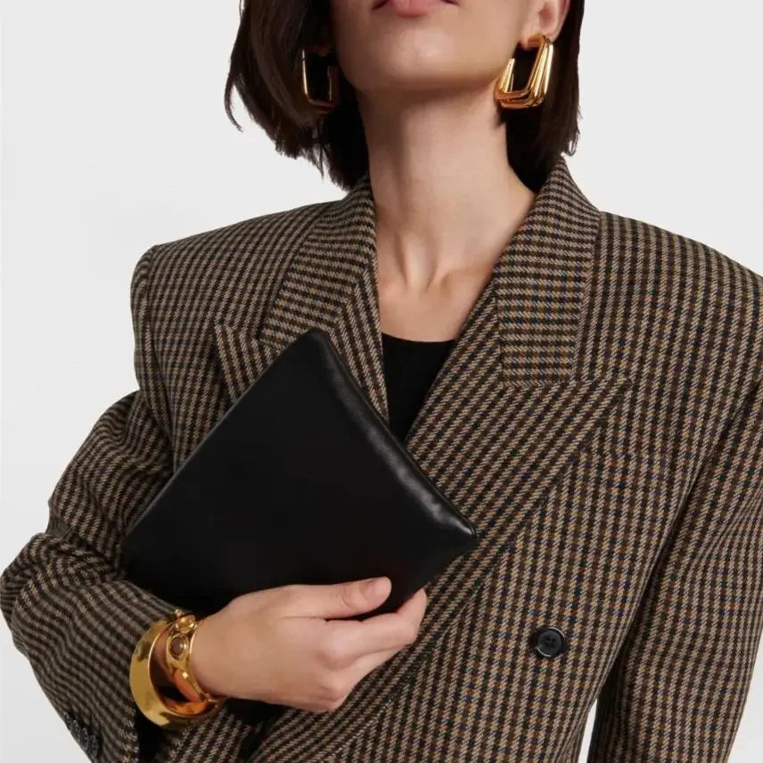Europe Designer Brand Vintage Natural Stone Gold Bracelet Women Top Quality Luxury Jewelry Runway Trend