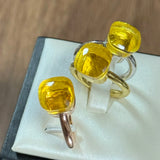 Classic Ring Stacking Mixed Color Crystal Ring 33 Colors Candy Style Ring Jewellery Gift.