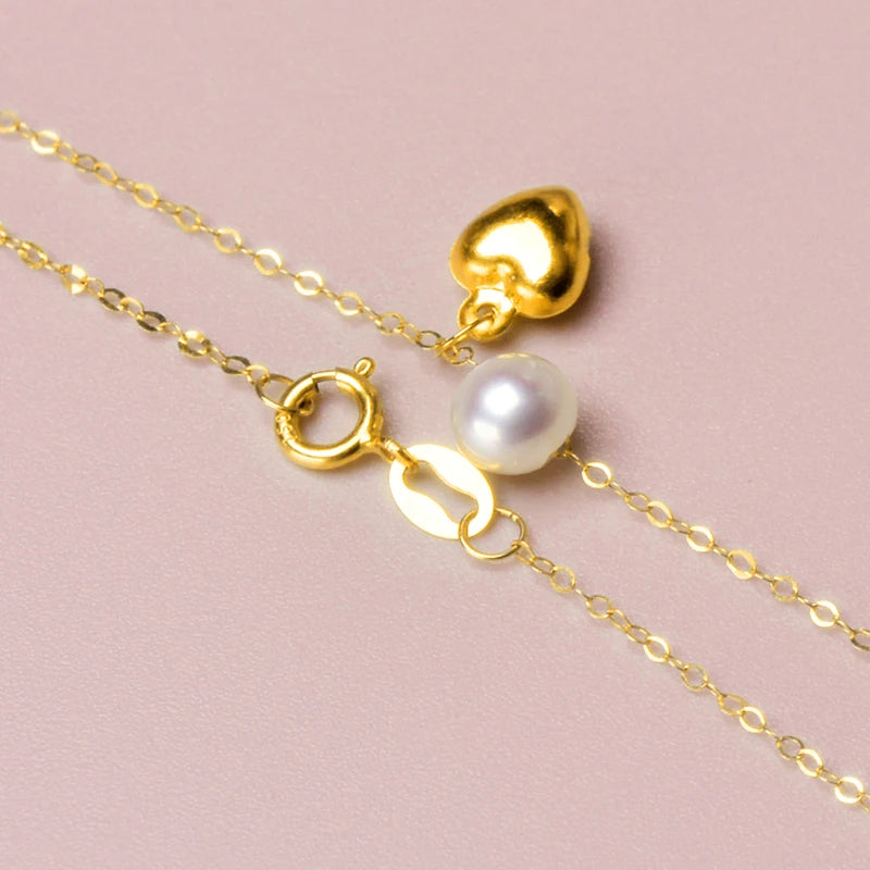 Real 18K Yellow Gold Bracelet Au750 Fine Jewelry.