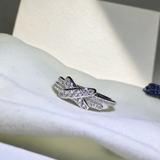 Irregular Zircon Rings for Women, Exquisite Jewellery.