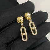 Luxury Jewellery 925 Sterling Silver Women's Pendant Earrings.