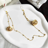 Fashion Metal Body Chain With Bell Pendant Cosplay Party Game Accessory Couple Gifts Decoration