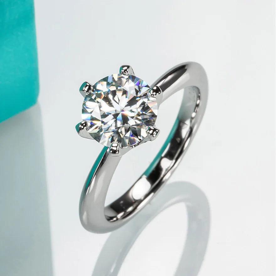 Sterling Silver  Rings Cubic Zirconia