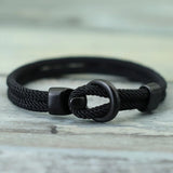 Fashion Rope Bracelet Men Double Layer Bracelet  Accessories.