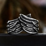 316L Stainless Steel Simple Rings For Men Square Band Flat Ring Charm Jewellery