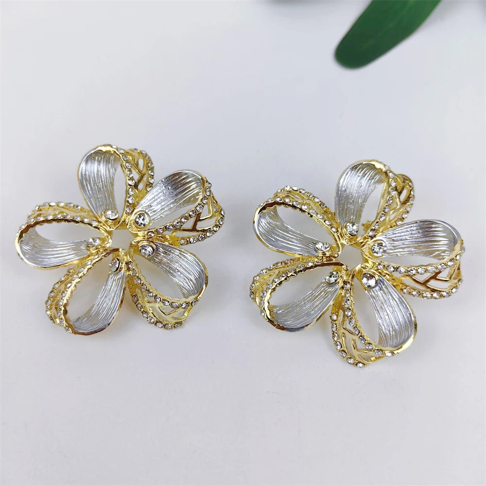 Original Dubai 18K Gold Plated Jewelry Set Women Exquisite Italian Necklace Earrings Bracelet Ring Bridal Wedding Party Gifts