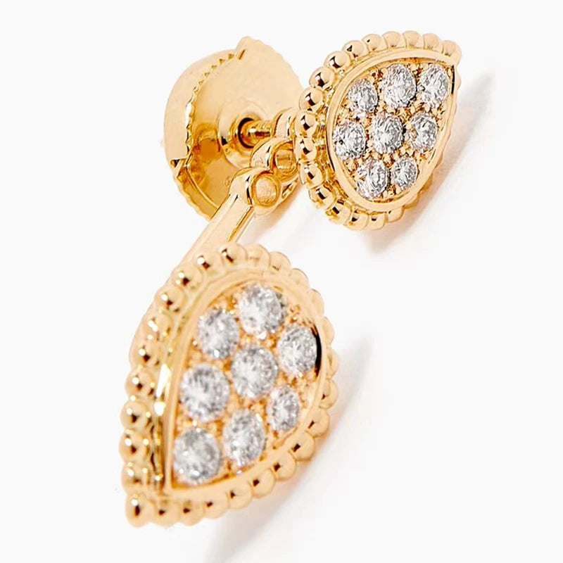 Detachable Double Eyes Earrings Women Jewelry.
