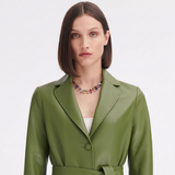 Cleaned model in green jacket