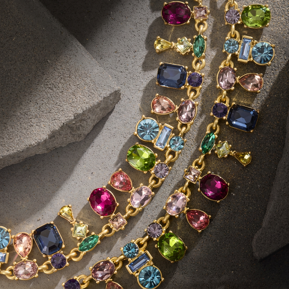 Cleaned necklace close-up