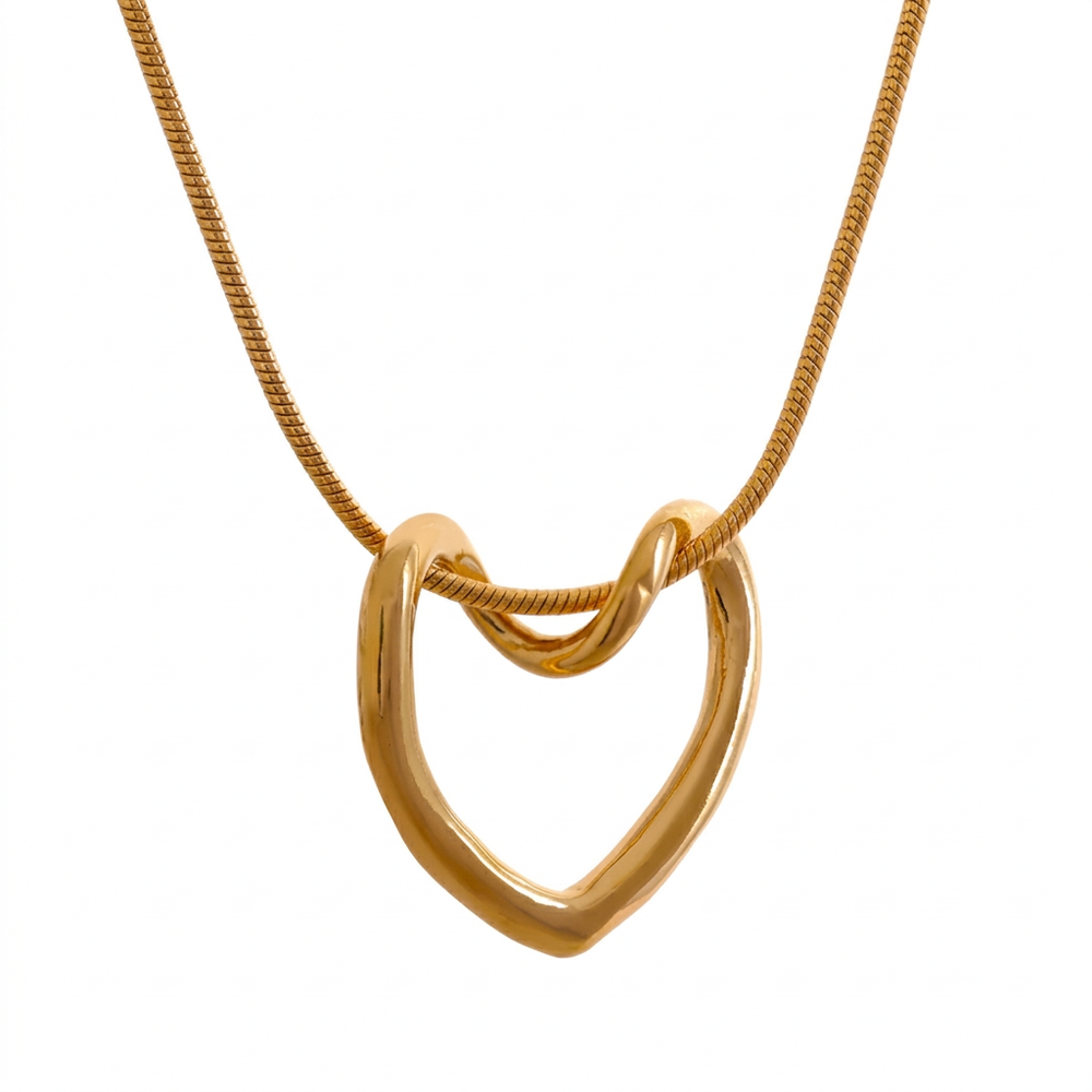 Necklace with the logo removed