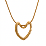 Necklace with the logo removed