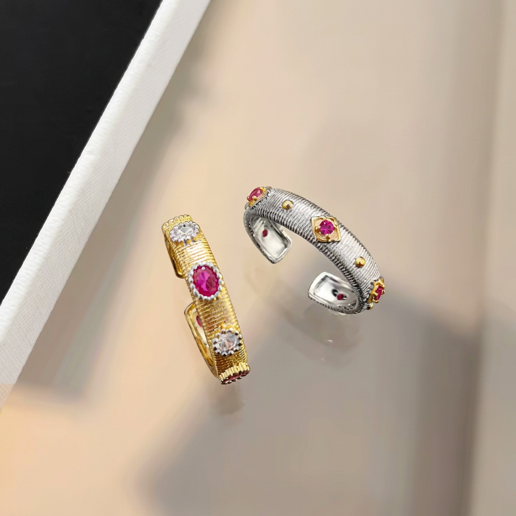Two rings with text removed